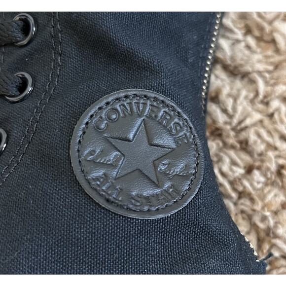 Converse Black Knee-High Sneakers - Picture 4 of 13